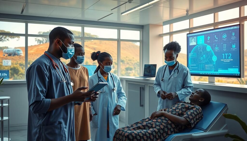 African AI health initiatives